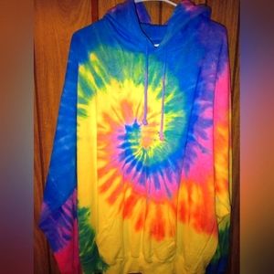 Exist XL tie-dye hoodie